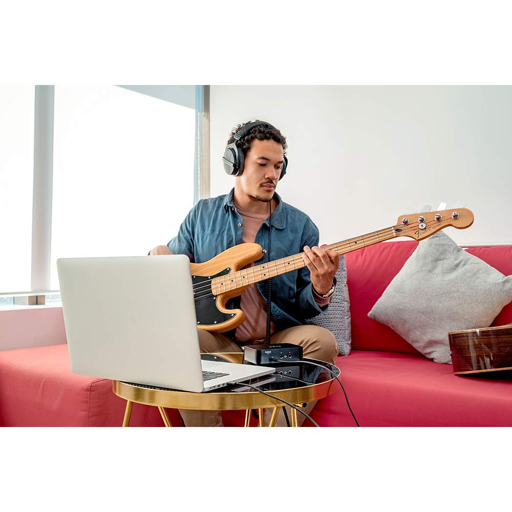 RØDE Studio-Kit, NT1 Kondensatormikrofon & AI-1 Audio-Interface, Schwarz für Musik & Podcast