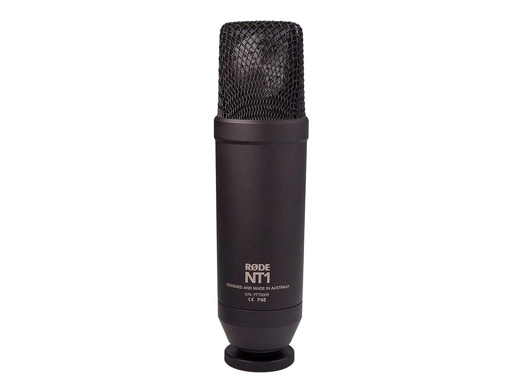 RØDE Studio-Kit, NT1 Kondensatormikrofon & AI-1 Audio-Interface, Schwarz für Musik & Podcast