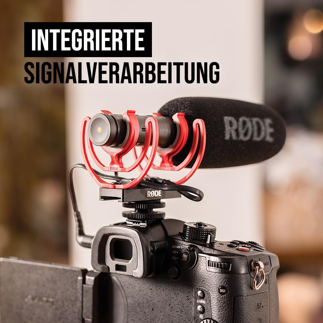 RØDE VideoMic NTG Premium-USB/Kamera-Mikrofon, vielseitige Schaltoptionen für Video & Podcast