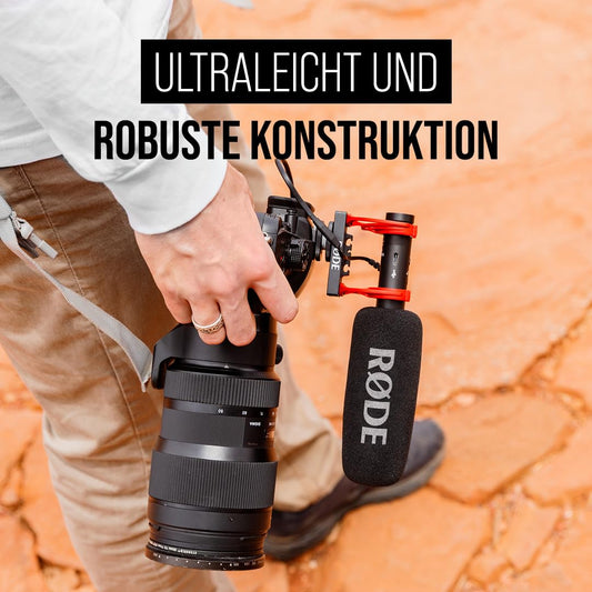 RØDE VideoMic NTG Premium-USB/Kamera-Mikrofon, vielseitige Schaltoptionen für Video & Podcast