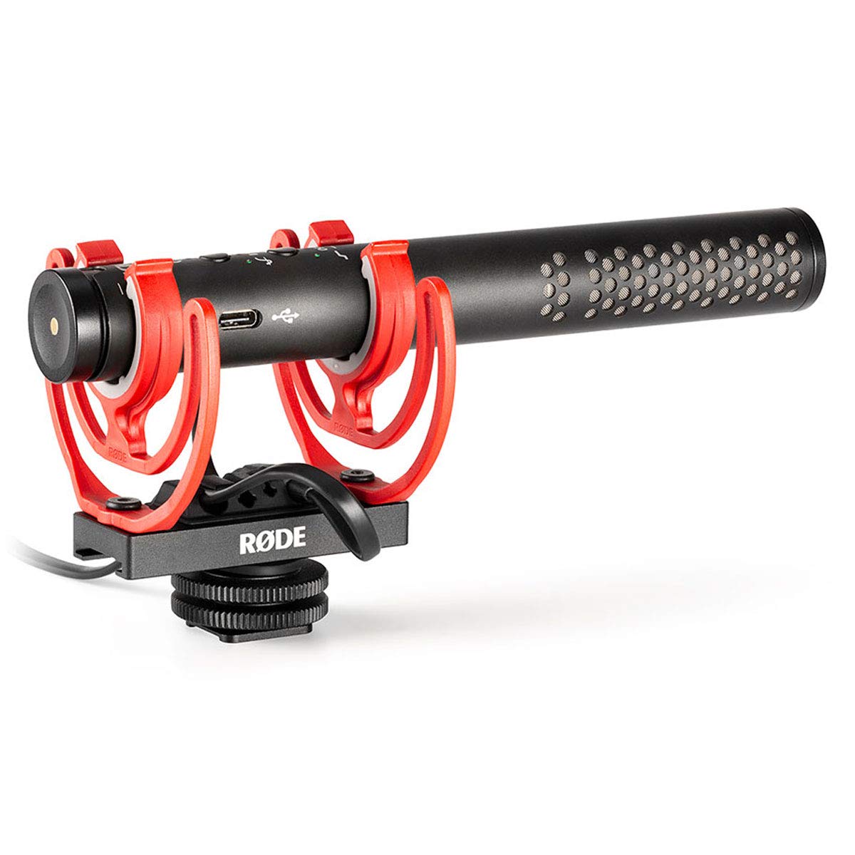 Rode Videomic NTG Broadcast Kamera-Mikrofon + keepdrum Fell-Windschutz