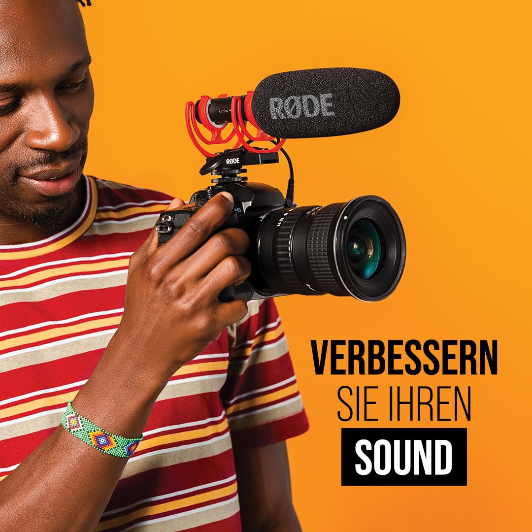 RØDE VideoMic NTG Premium-USB/Kamera-Mikrofon, vielseitige Schaltoptionen für Video & Podcast